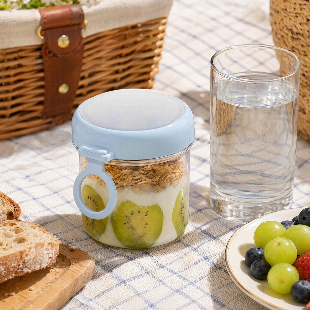 Overnight Oat Jar - Pot en verre pour Overnight Oats