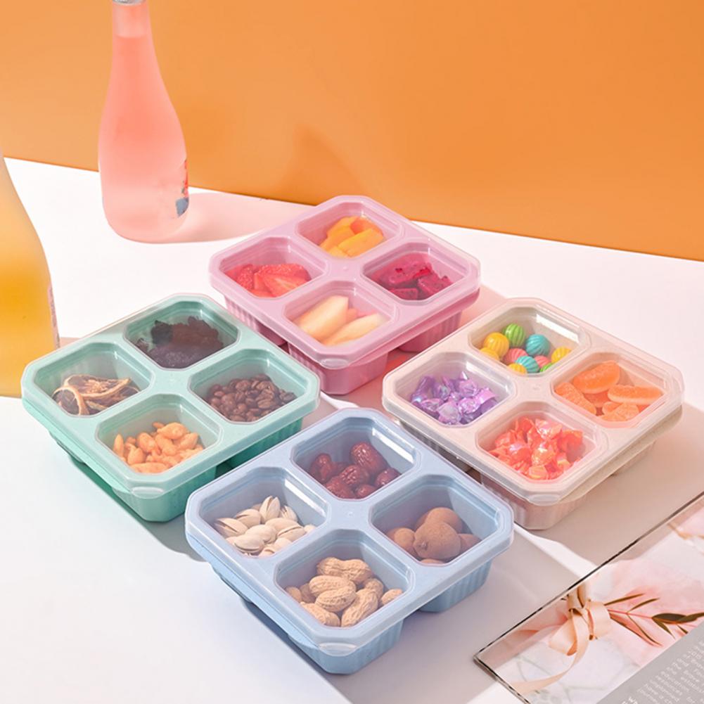 Meal Prep Easy - Boîte à collations à 4 compartiments,