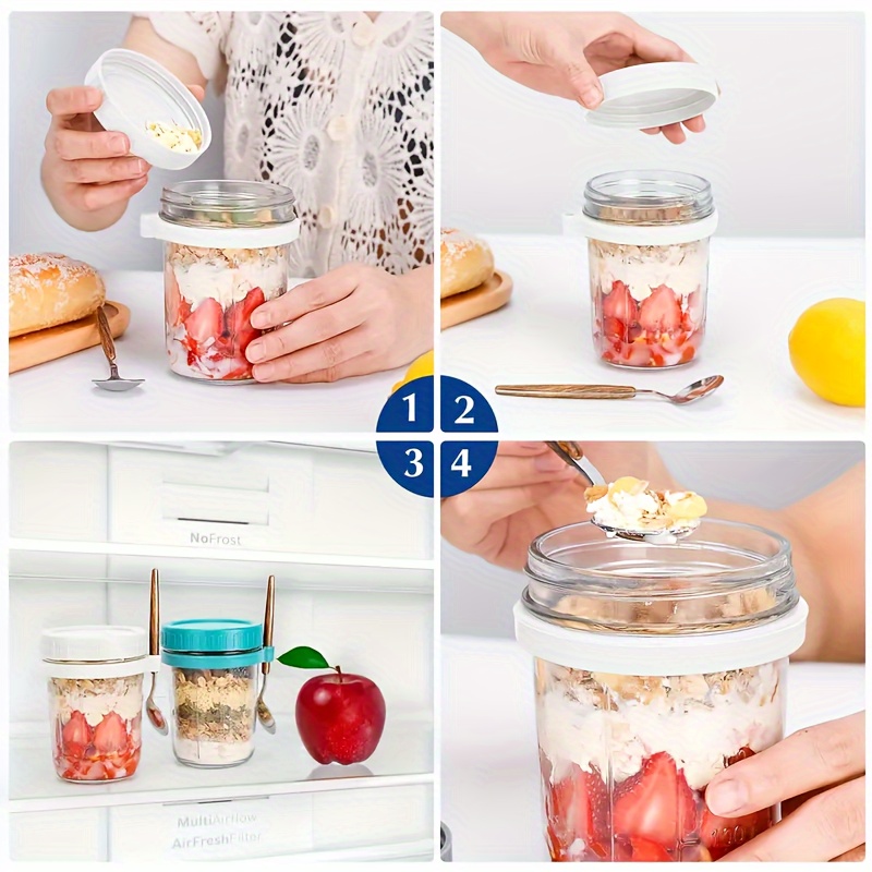 Tasse à flocons d'avoine en ve - Overnight Oat Jar avis et prix