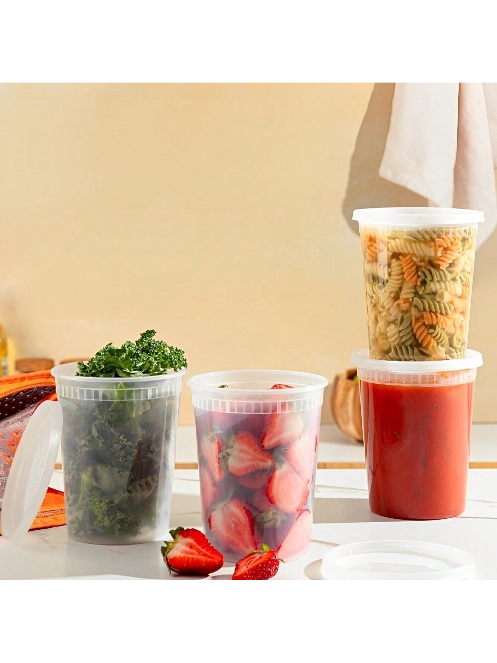 Deli en plastique contenant de - Meal Prep Soup avis et prix