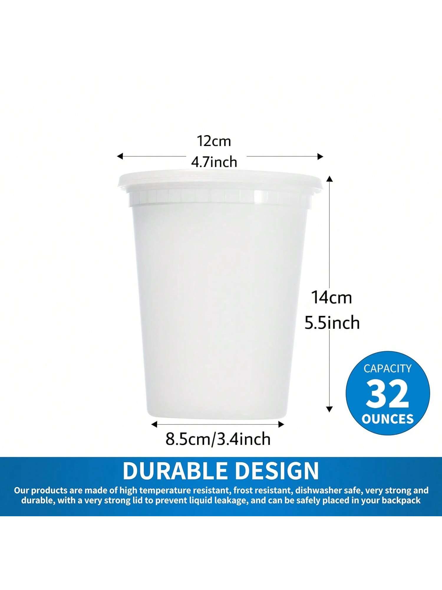Deli en plastique contenant de - Meal Prep Soup avis et prix