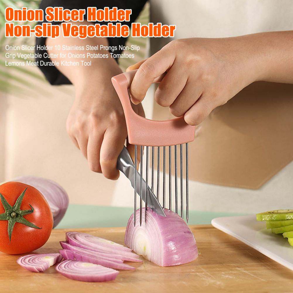 Outil de découpe de légumes, s - Onion Holder Slicer avis et prix