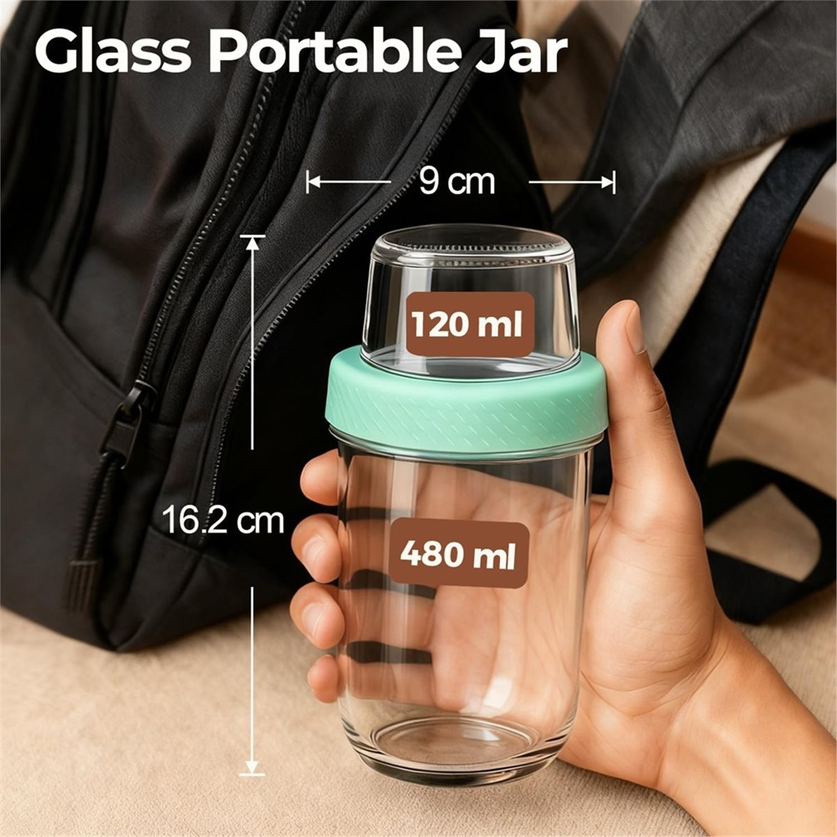 Pot à Overnight Oats avec couv - Overnight Oat Jar avis et prix