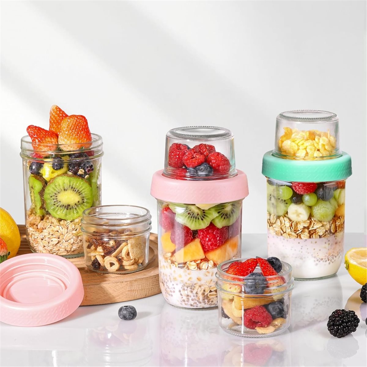 Pot à Overnight Oats avec couv - Overnight Oat Jar avis et prix
