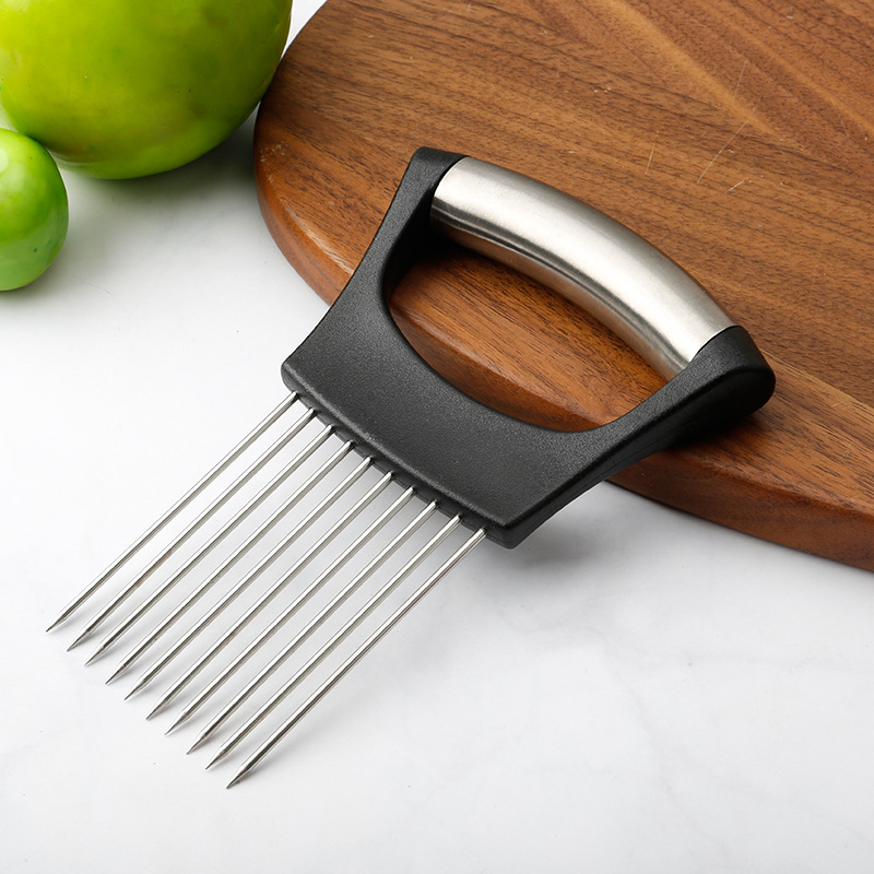 Support de coupe-oignon en aci - Onion Holder Slicer avis et prix
