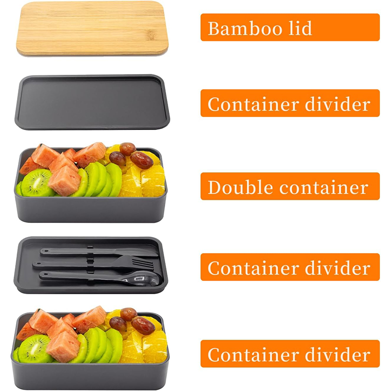 Boîte à Bento empilable avec u - Meal Prep Burrito avis et prix