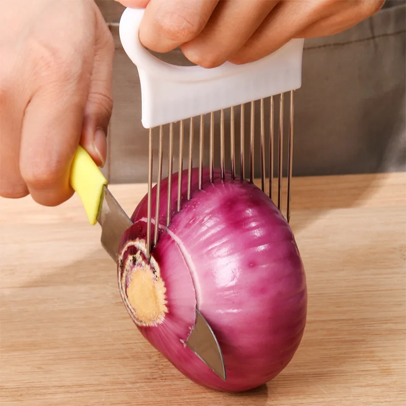 Support coloré pour trancheuse - Onion Holder Slicer avis et prix