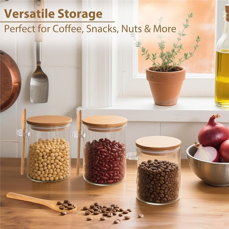 AB46-1Set/6Pcs Pot à Avoine Nu - Overnight Oat Jar avis et prix