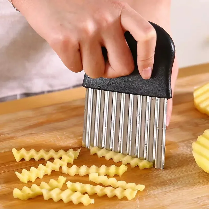 Coupe-pommes de terre en acier - Onion Holder Slicer avis et prix