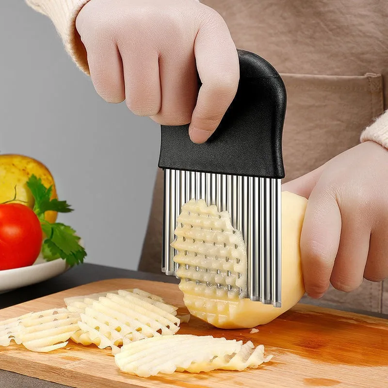 Coupe-pommes de terre en acier - Onion Holder Slicer avis et prix