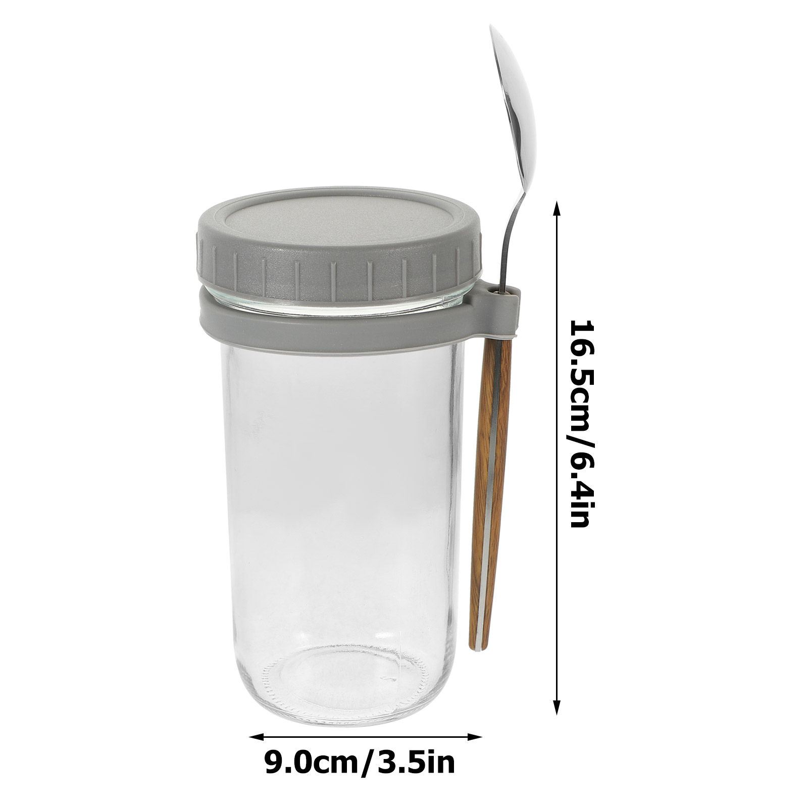 1 ensemble de pots en verre él - Overnight Oat Jar avis et prix