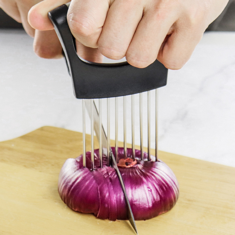 1 pièce Aiguille à oignon en a - Onion Holder Slicer avis et prix