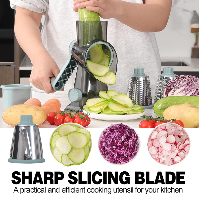 LMETJMA râpe à fromage rotativ - Onion Holder Slicer avis et prix