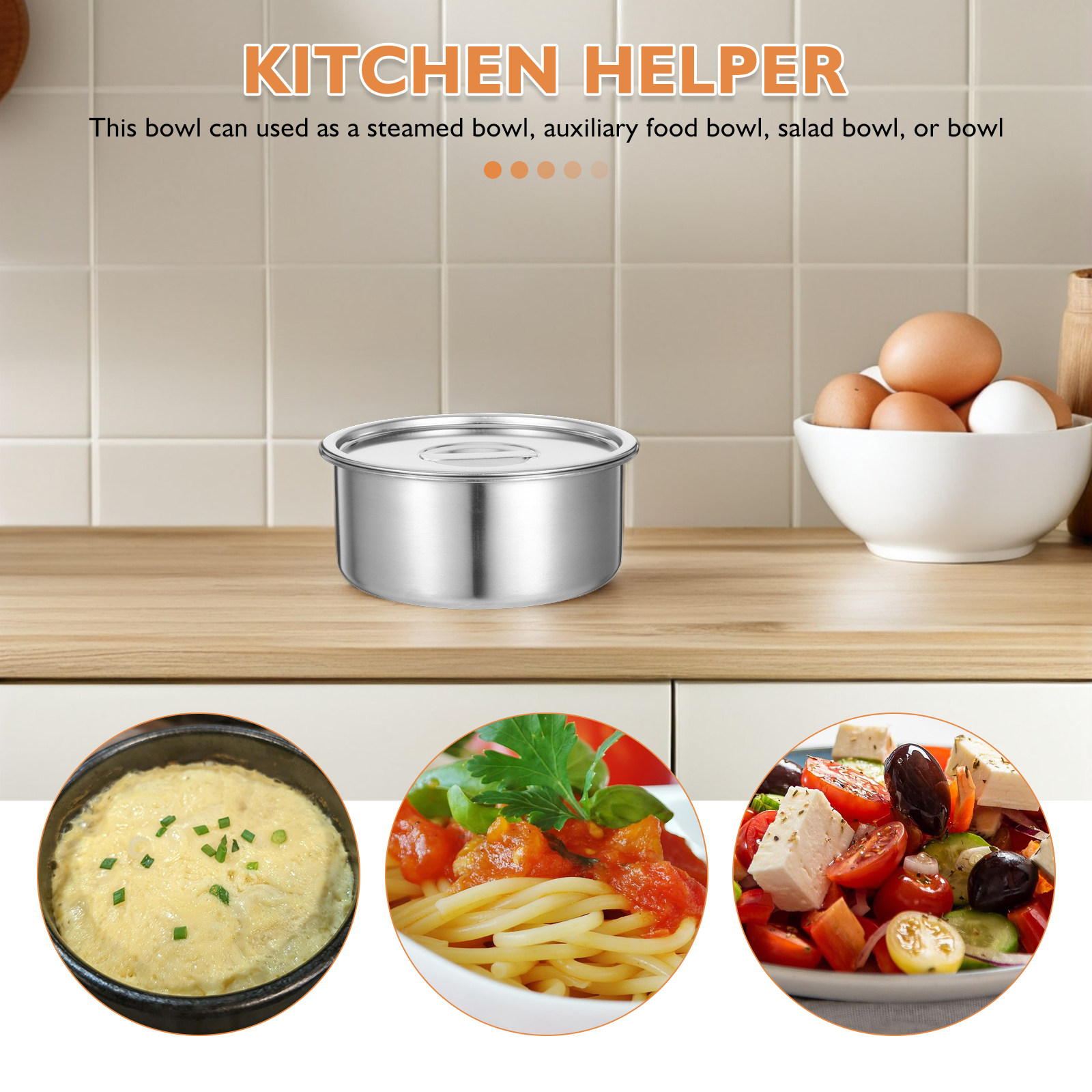 Bol à œufs vapeur en acier ino - Meal Prep Soup avis et prix
