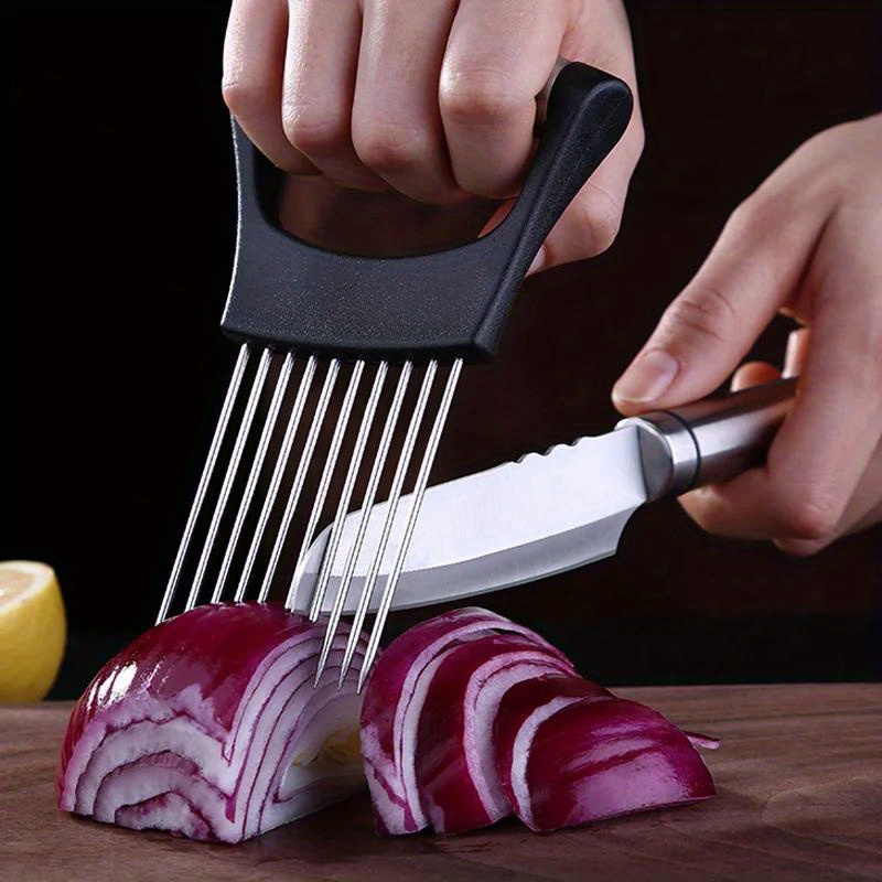 Support de coupe-oignon en aci - Onion Holder Slicer avis et prix