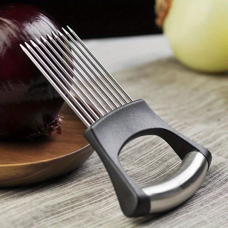 Support de coupe-oignon en aci - Onion Holder Slicer avis et prix