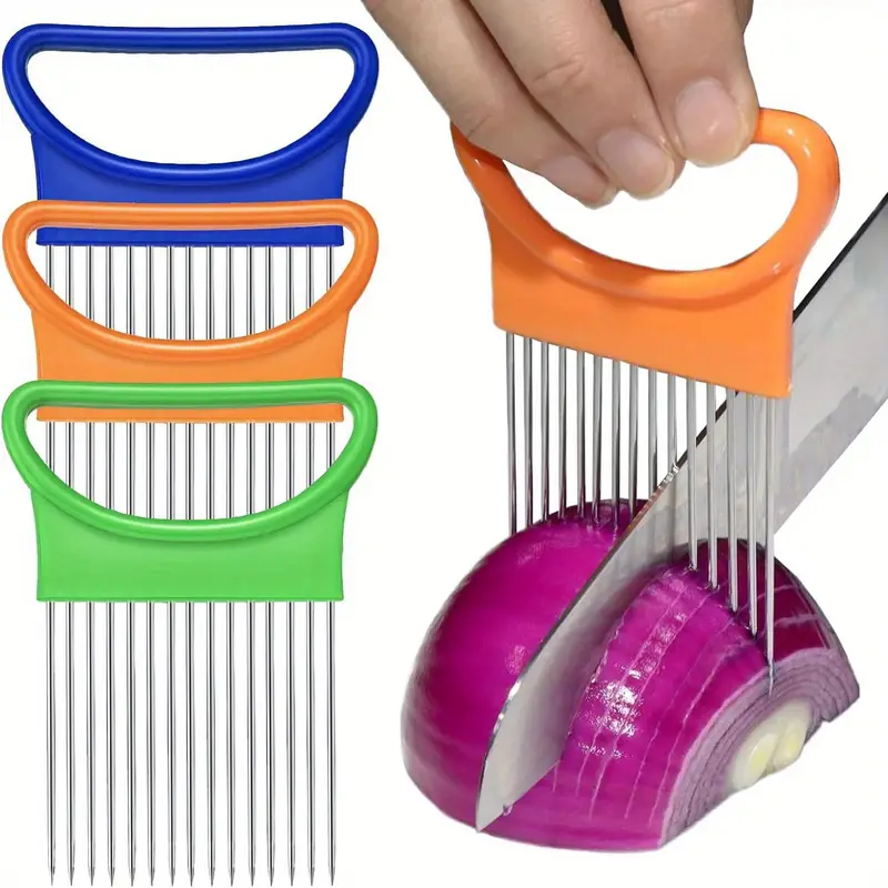 Fourchette à oignon magique à  - Onion Holder Slicer avis et prix