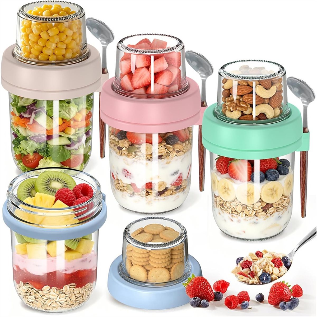 Contenants légers pour Overnig - Overnight Oat Jar avis et prix