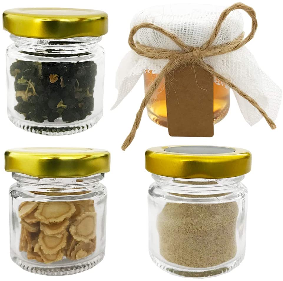 Pots en verre avec couvercles  - Spice Jar Labels avis et prix