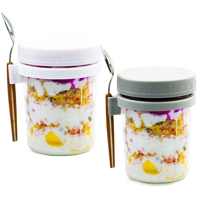 Pot d'avoine de nuit réutilisa - Overnight Oat Jar avis et prix