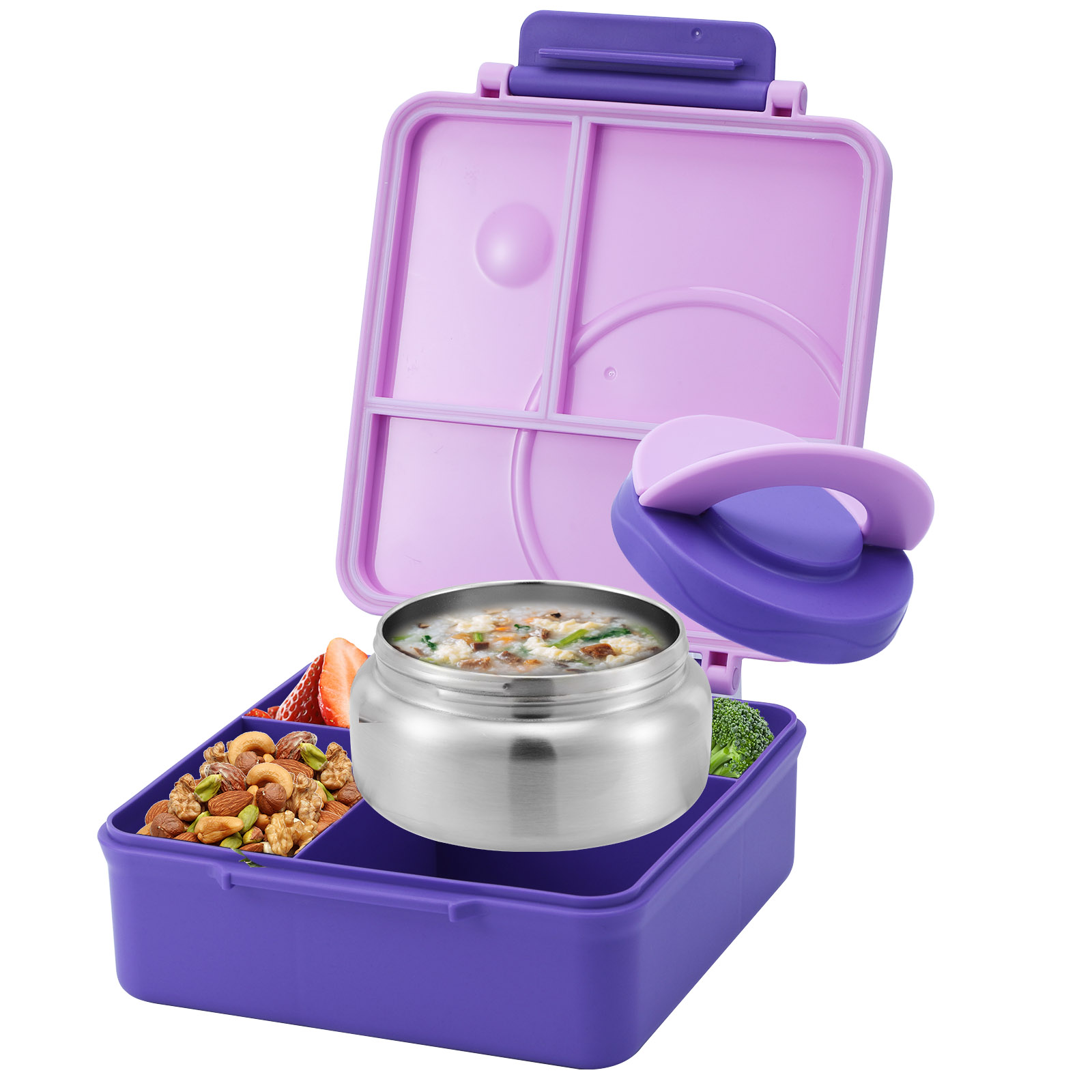 Boîte à déjeuner à quatre gril - Meal Prep Soup avis et prix