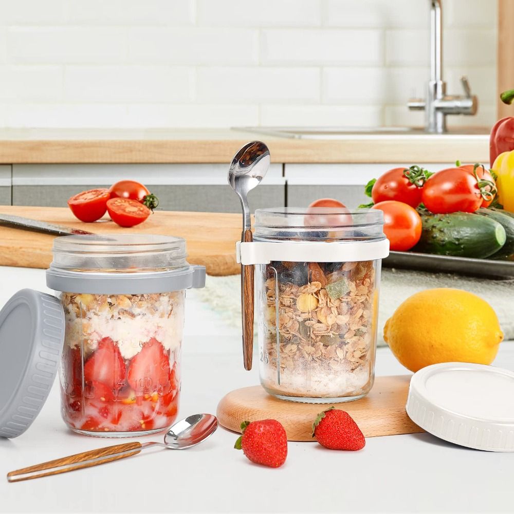 Pot à yaourt 350ml, pots d'avo - Overnight Oat Jar avis et prix