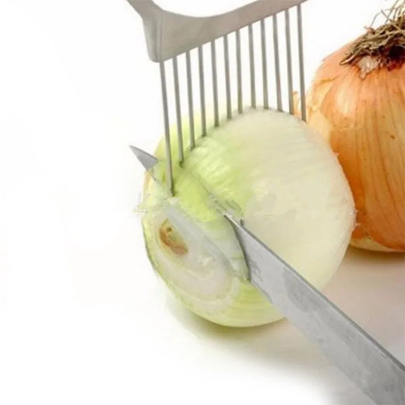 Tranchez les oignons sans effo - Onion Holder Slicer avis et prix
