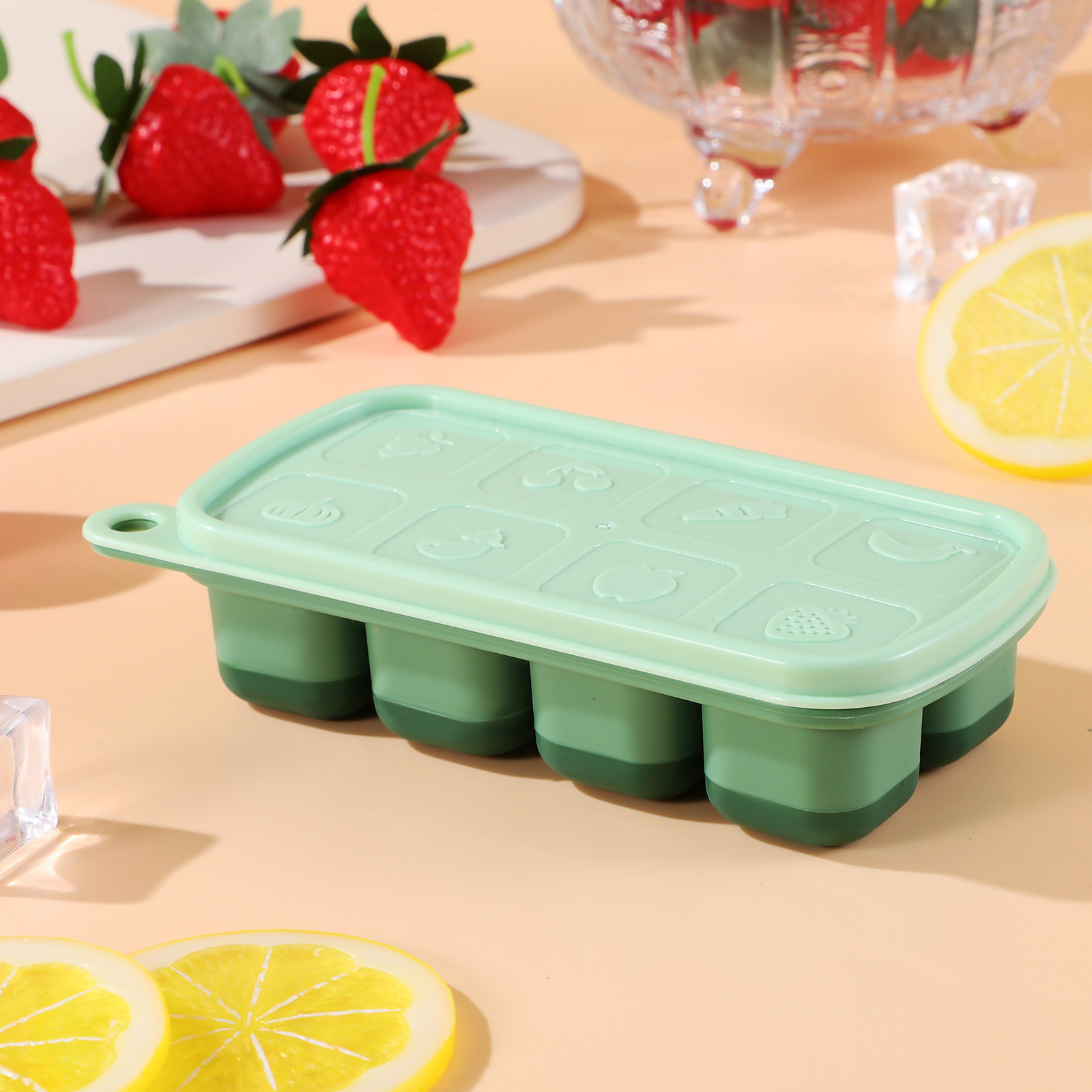 Bac à glaçons en silicone avec - Meal Prep Easy avis et prix
