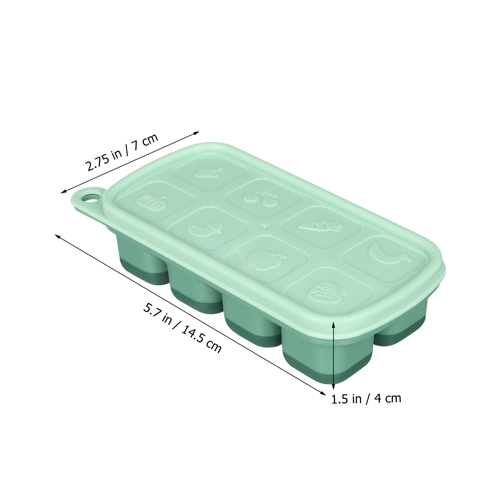 Bac à glaçons en silicone avec - Meal Prep Easy avis et prix