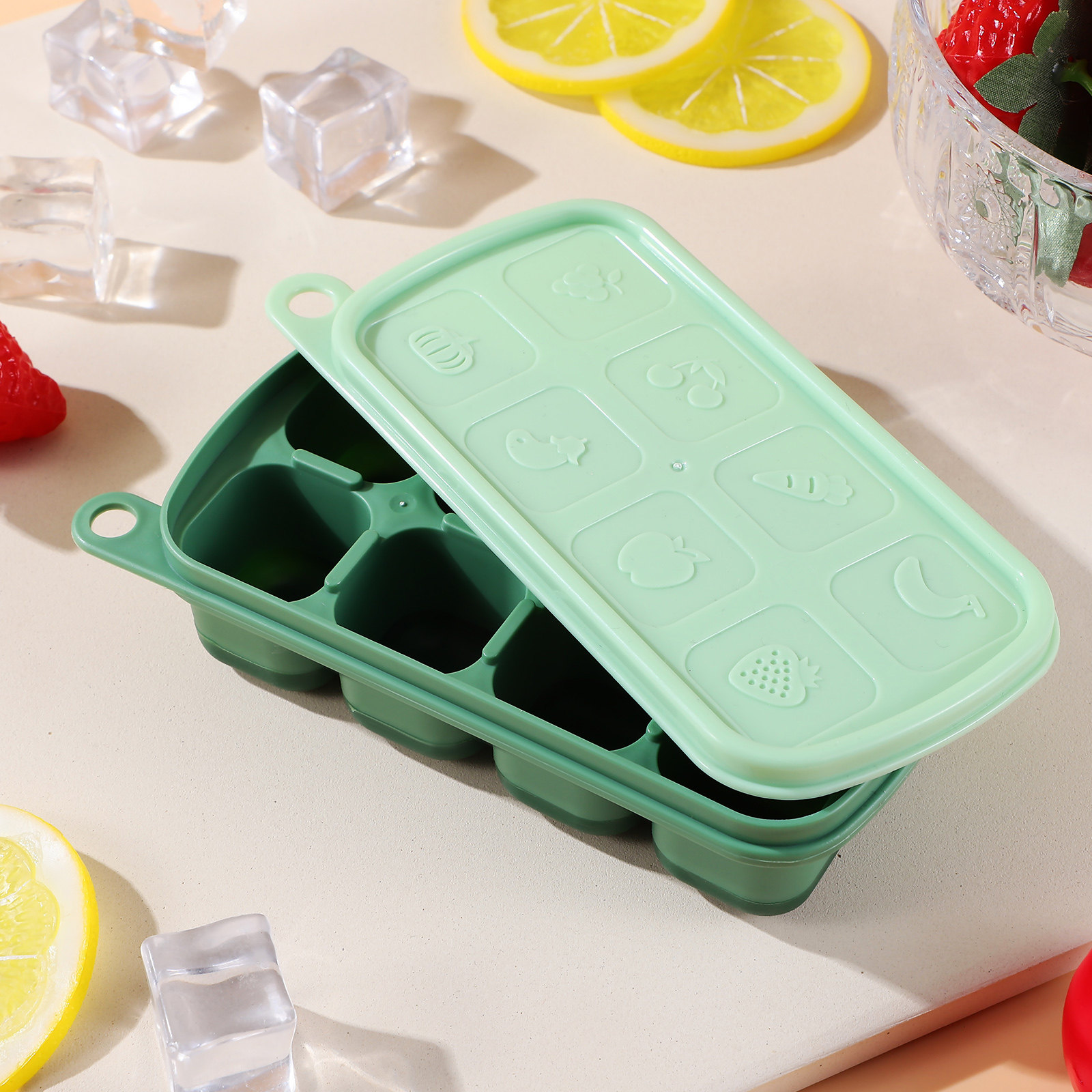 Bac à glaçons en silicone avec - Meal Prep Easy avis et prix